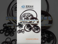 K7V180 Kit de sellado de la bomba hidráulica principal FKM (VIiton) Resistencia a altas temperaturas Kit de sellado de la excavadora
