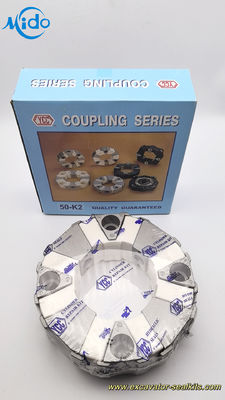 Acoplamiento de goma Centaflex de alto rendimiento YCC 50-K2 genuino de Taiwán, adecuado para excavadoras