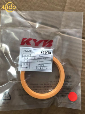 Sello original de Hydraulic Cylinder Wiper del excavador de Rod Seal 75*90*9 milímetro del pistón de KYB