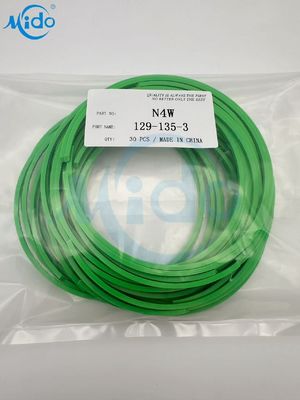 129-135-3 Anillo de respaldo N4w para excavadoras Partes de repuesto de sello de cilindro hidráulico