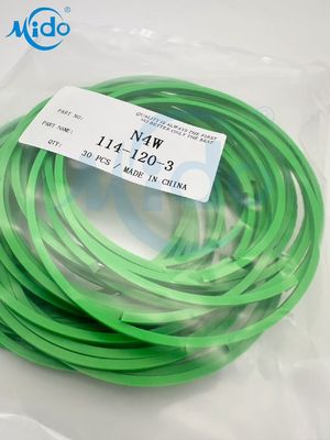 Las partes de repuesto del sello 114-120-3 N4w Anillo de respaldo para cilindro hidráulico de excavadora