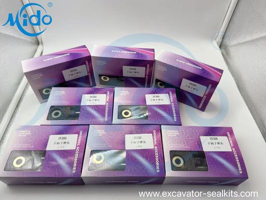 SY350 Gran Eficiencia Venta al por mayor de excavadora válvula de control remoto Polit válvula empujador de sellos