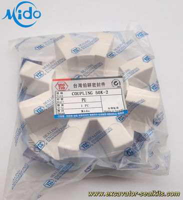 Acoplamiento de goma Centaflex de alto rendimiento YCC 50-K2 genuino de Taiwán, adecuado para excavadoras