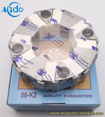 Acoplamiento de goma Centaflex de alto rendimiento YCC 50-K2 genuino de Taiwán, adecuado para excavadoras