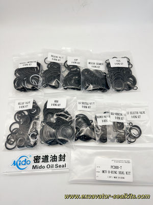 Komatsu PC300-7 300-8 723-47-26107 Kit de sellado de válvula de control principal de alto rendimiento directo de fábrica