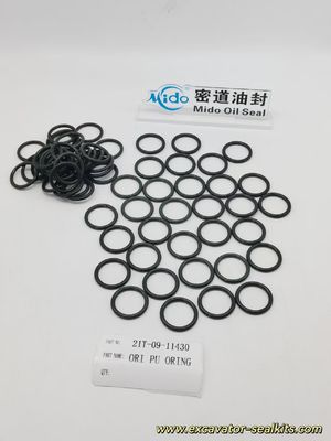 Junta tórica de caucho Komatsu: 21T-09-11430 PU confiable | Sellos de goma | En stock - Pedidos personalizados