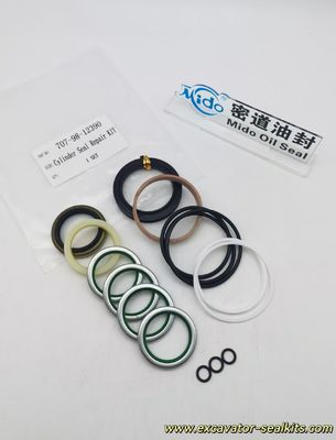 Kit de reparación de sellos de cilindro hidráulico genuino con especificaciones de fábrica 707-98-12390 para una vida útil y confiabilidad óptimas