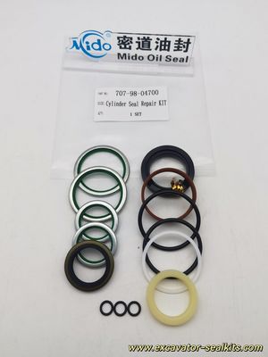 KIT de reparación de sellos de cilindro hidráulico 707-98-04700 | Compatible con OEM N O K | Fácil instalación