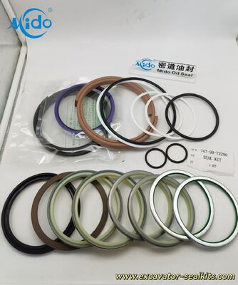 Kit de sellos de cilindro hidráulico original Komatsu | Número de pieza 707-99-72290