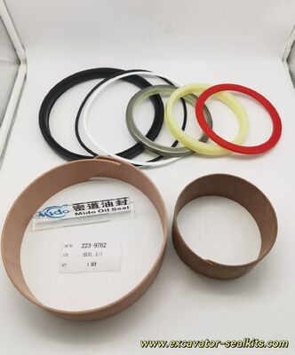Kit completo de sellos del mercado de accesorios 211-9762 | Se adapta a cilindros hidráulicos de cargador CAT 988G.
