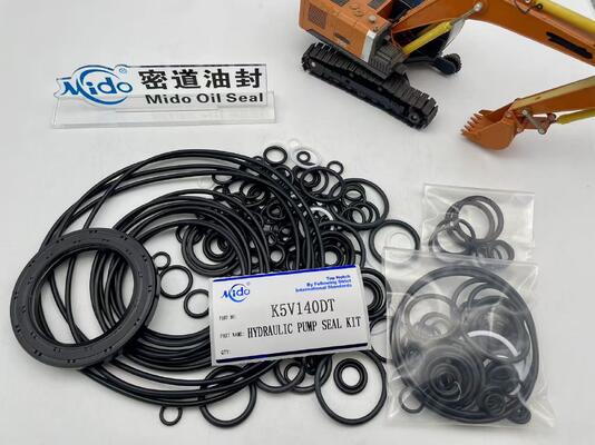 Kit de sello de cilindro y bomba hidráulica K5V140DT: kits completos de reparación de excavadora para un ajuste de precisión sin fugas