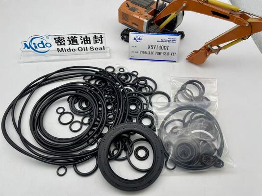 Kit de sello de cilindro y bomba hidráulica K5V140DT: kits completos de reparación de excavadora para un ajuste de precisión sin fugas