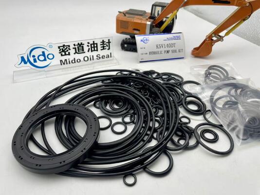 Kit de sello de cilindro y bomba hidráulica K5V140DT: kits completos de reparación de excavadora para un ajuste de precisión sin fugas