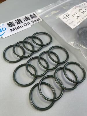 21T-09-11470 Komatsu Excavator Seal Kit | High Performance ORI 34.7-3.5 Green PU O-Rings for Hydraulic System