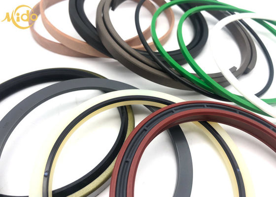 Equipo de goma del sello del cilindro hidráulico de  349E del excavador de TPU