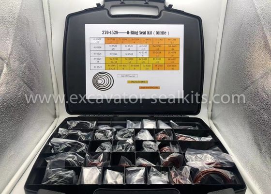 Tipo de goma nitrilo NBR del  270-1528 O Ring Kit Repair Box E