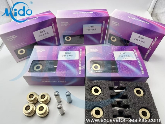 SY350 Gran Eficiencia Venta al por mayor de excavadora válvula de control remoto Polit válvula empujador de sellos