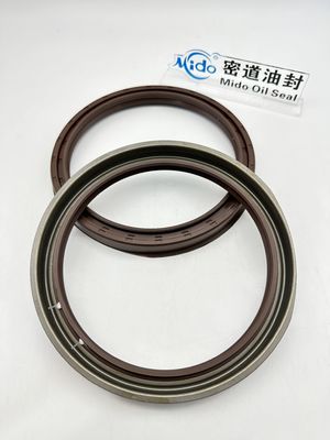Nuevo sello del cigüeñal principal trasero para S6D125 Komatsu 6151-21-4161 se adapta a PC200-6 PC220-6 Excavador-Kit de sello de aceite del cigüeñal trasero