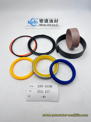 229-5538 Kit de sello de cilindro hidráulico | Reemplazo OEM para excavadoras