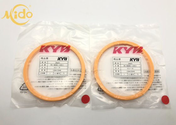 KYB Reparación de piezas originales Sello 120-135-9 Sellos hidráulicos de varilla de cilindro Resistencia al aceite