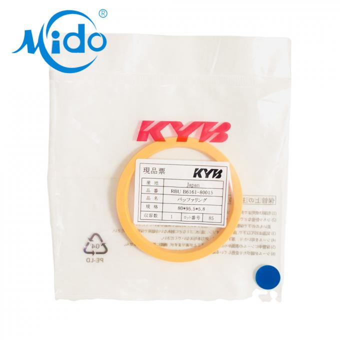 Anillo HBY de Spare Parts Buffer del excavador de KYB para el cilindro hidráulico 80*95.5*5.8 milímetro 2